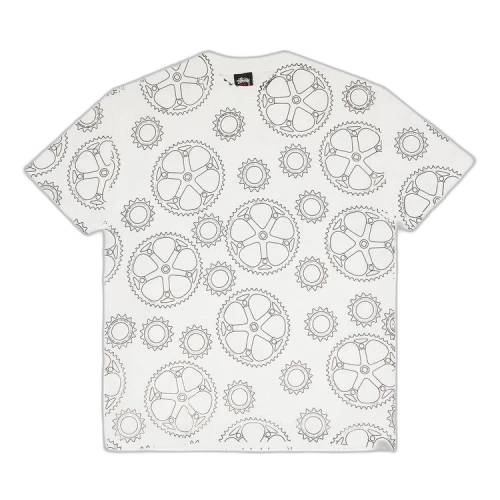 Stussy Gear Increase The Peace Monogram Circle Tee 'White'
