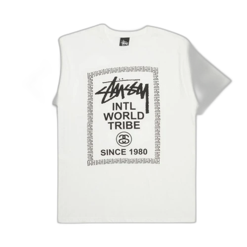 Stussy Intl. World Tribe Since 1980 Tee 'White'