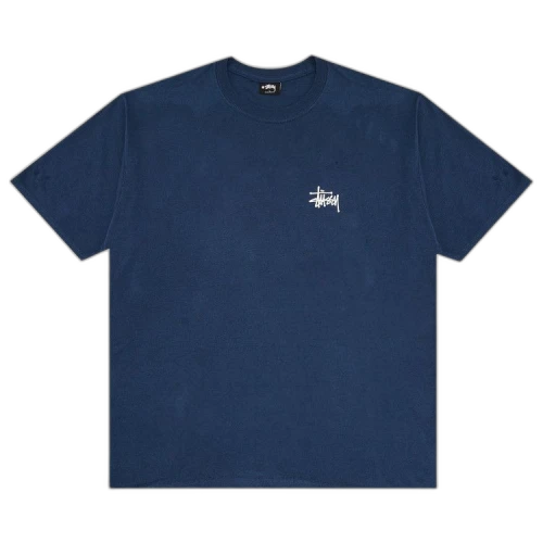 Stussy Logo Tee 'Navy'