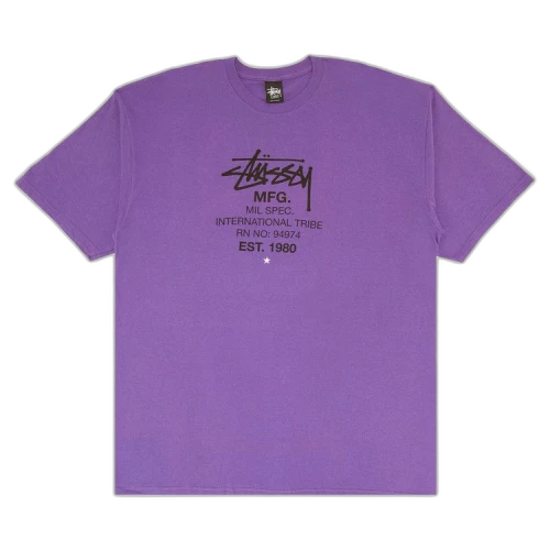 Stussy MFG International Tribe Tee 'Purple'