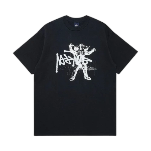 Stussy Made In Usa Robot Man Limited Edition Tee 'Black'