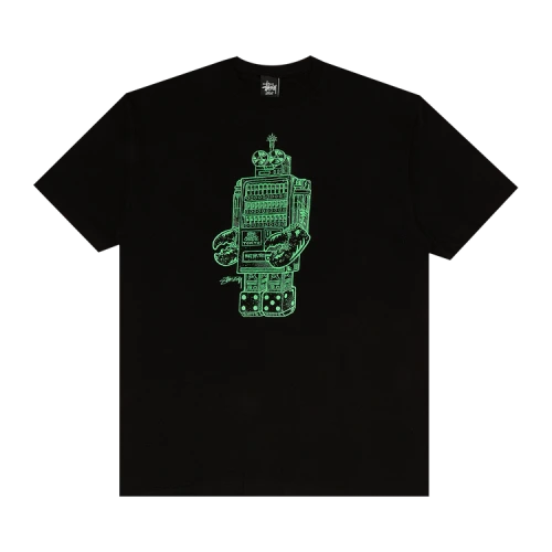Stussy Natto Natto Intergalatic Tokyo Tee 'Black'