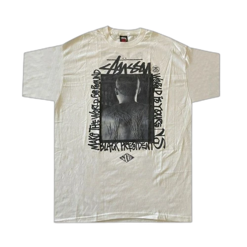 Stussy x NAS x NexusVII Tee 'White'