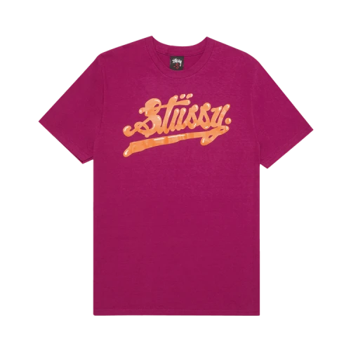 Stussy Gear Polished Tee 'Magenta'
