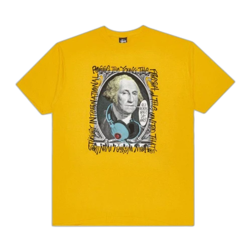 Stussy Posse The Young The Frost Tee 'Yellow'
