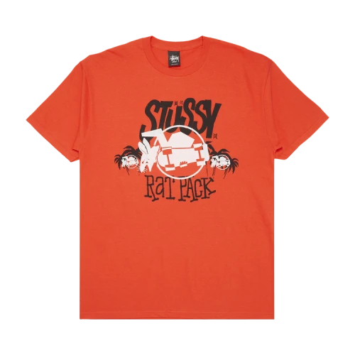 Stussy Rat Pack Tee 'Red'