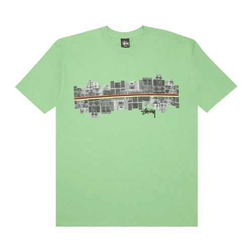 Stussy Speaker Line Tee 'Green'