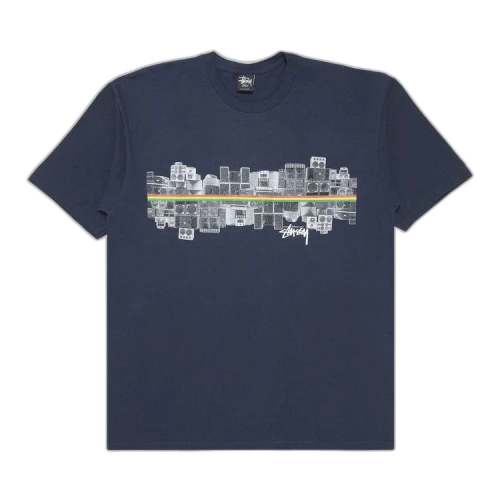 Stussy Speaker Line Tee 'Navy'