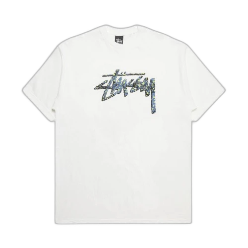 Stussy Stock SS Print Tee 'White'