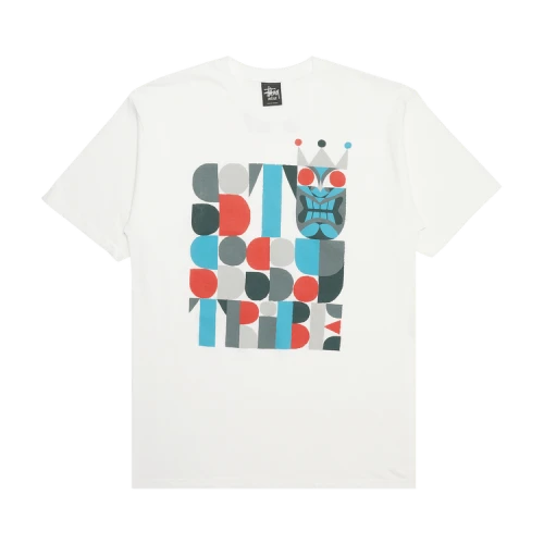 Stussy Tiki Tribe Tee 'White'