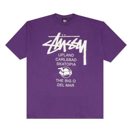 Stussy Upland Tee 'Purple'
