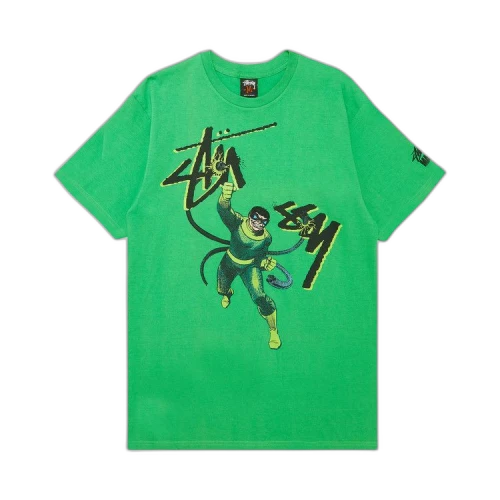 Stussy x Marvel Comics Doc Ock Tee 'Green'
