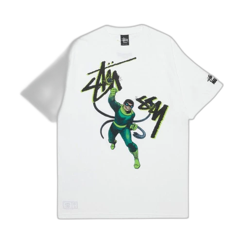 Stussy x Marvel Comics Doc Ock Tee 'White'