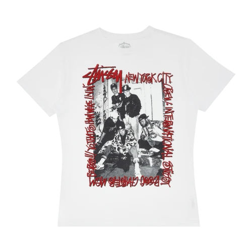 Stussy Yo That's How We're Livin Tee 'White'