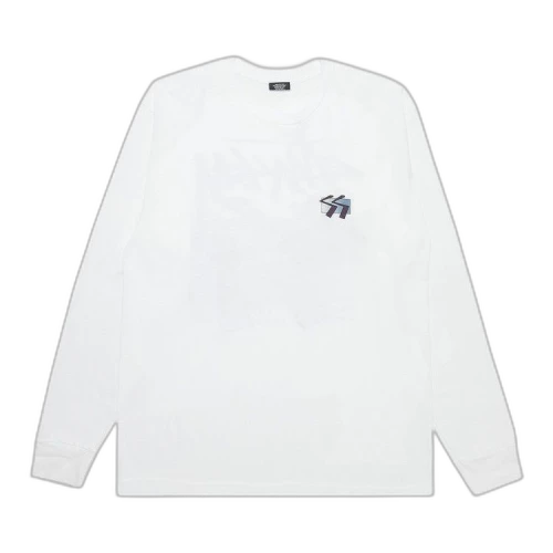 Stussy SS World Tour Collage Long-Sleeve 'White'