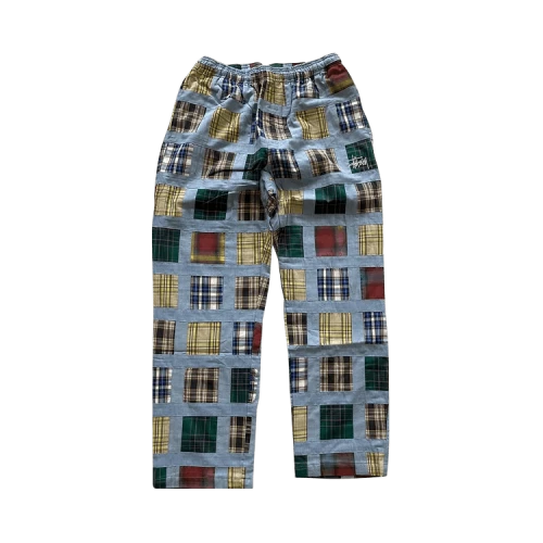 Stussy Madras Patchwork Relaxed Pants 'Multicolor'