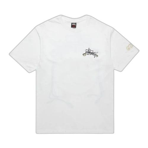 Stussy Basic Logo Sword Tee 'White'