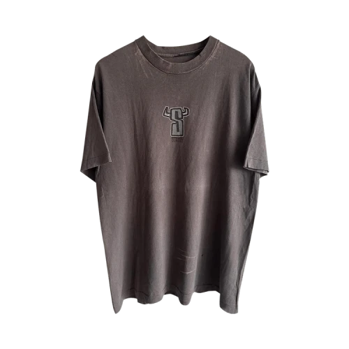 Vintage Stussy S Horns Logo Tee 'Brown'
