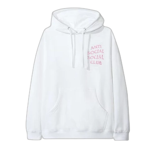 Anti Social Social Club Kkoch Hoodie 'White'