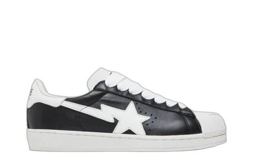 Bapesta 'Black White'