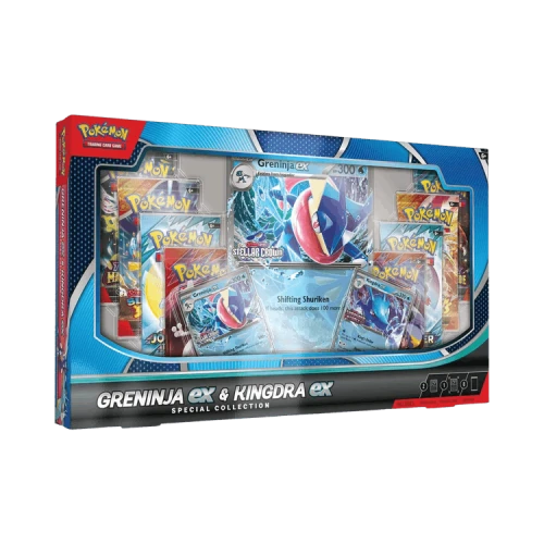 Pokémon Greninja EX and Kingdra EX Special Collection Box