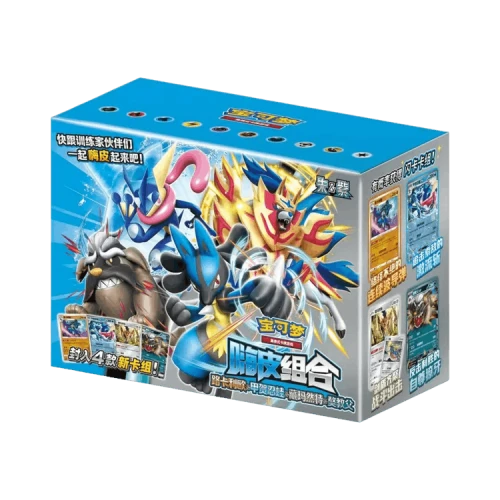 Pokémon Happy Deck: Lucario & Greninja & Zamazenta & Mabosstiff (CSVH2) (Simplified Chinese)