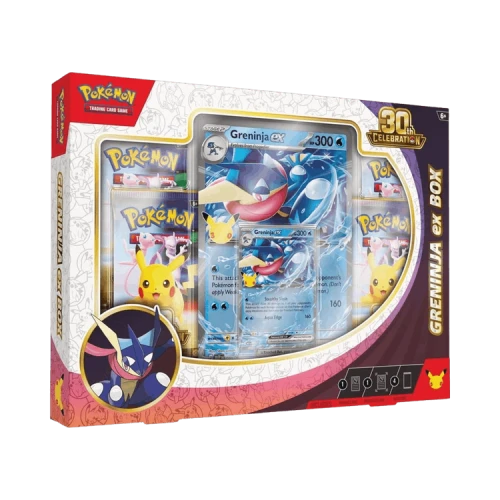 Pokémon 30th Celebration Pokémon ex Box 'Greninja ex'