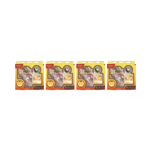 Pokemon Day Pikachu Collection 4x Lot