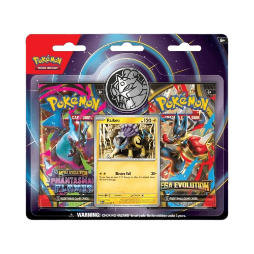 Pokémon Mega Evolution: 2-Pack Blister 'Raikou'