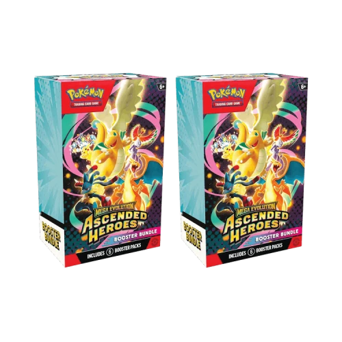 Pokemon Mega Evolution: Ascended Heroes Booster Bundle 2x Lot