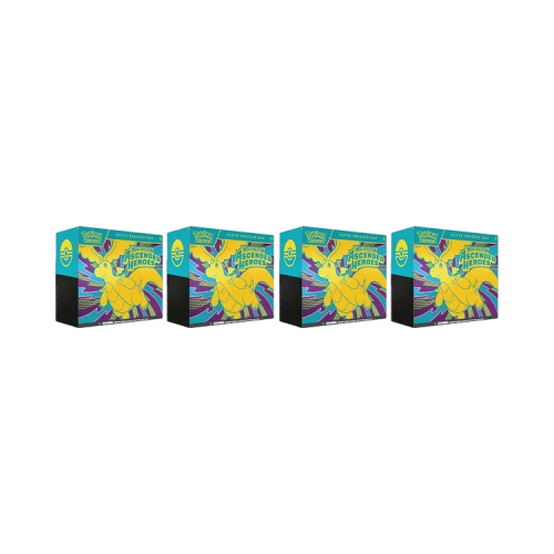 Pokemon Mega Evolution: Ascended Heroes Elite Trainer Box 4x Lot