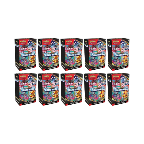 Pokémon Mega Evolution: Chaos Rising Booster Bundle 10x Lot