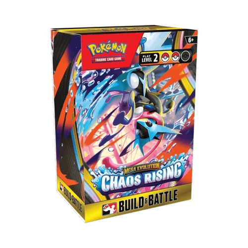 Pokémon Mega Evolution: Chaos Rising Prerelease Event Box