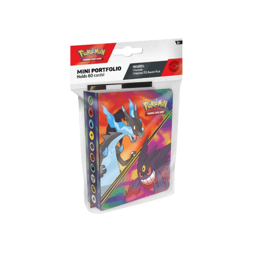 Pokémon Mega Evolution: Phantasmal Flames Mini Portfolio 'Mega Charizard X & Mega Gengar'