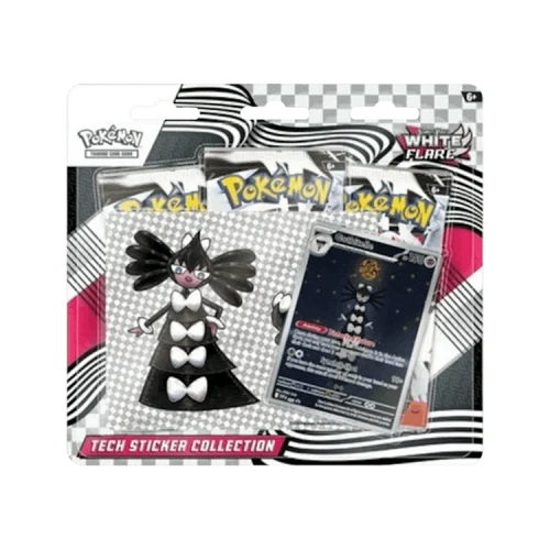 Pokémon Scarlet & Violet: White Flare Tech Sticker Collection Blister Pack