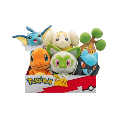 Pokémon 8" Plush Countertop Display (Set 2)