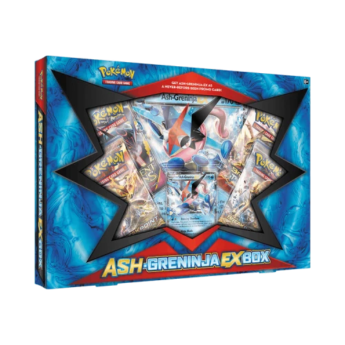 Pokémon Ash-Greninja Ex box