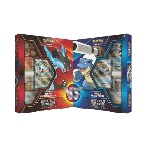 Pokémon Battle Arena Deck 'Mega Blastoise & Mega Charizard X'