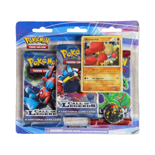 Pokémon Call Of Legends 3 Pack Blister 'Hitmonchan'