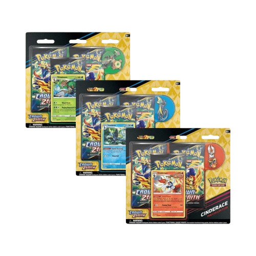 Pokémon Crown Zenith Pin Collection (Set of 3)