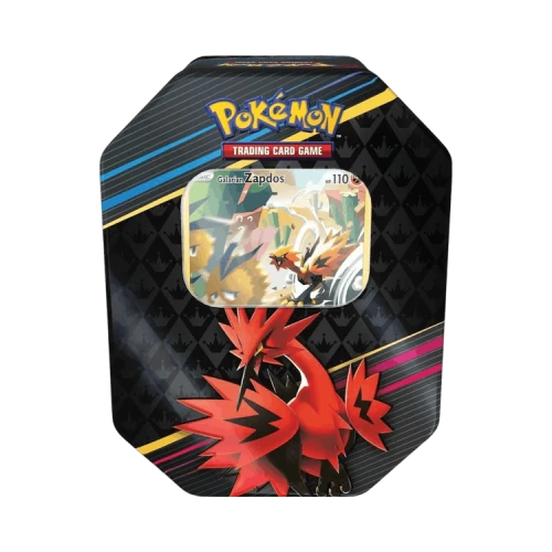 Pokémon Crown Zenith Tin 'Galarian Zapdos' (International Version)