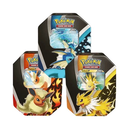 Pokémon Eevee Evolutions Tin (Set of 3)