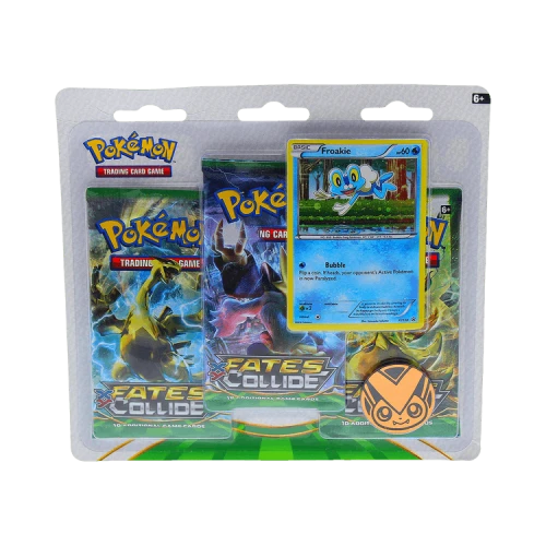 Pokémon Fates Collide Three Pack Blister 'Froakie'