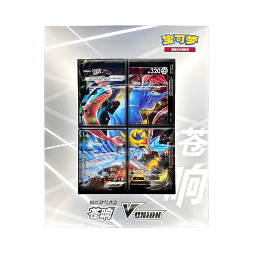 Pokémon Four-Way Connection Zacian V-Union Box (Simplified Chinese)
