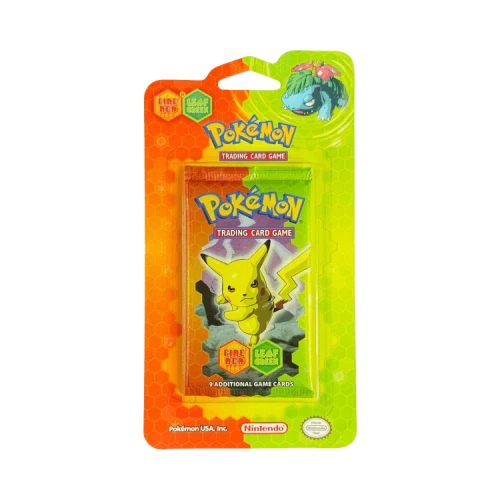 Pokémon FireRed & LeafGreen Single Pack Blister 'Pikachu'