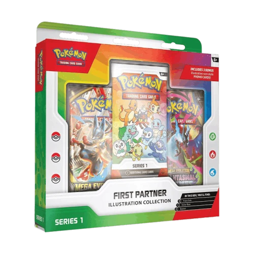 Pokémon First Partner Illustration Collection 2026 (Series 1)
