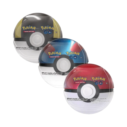 Pokemon GO Poke Ball Tin (Set of 3)