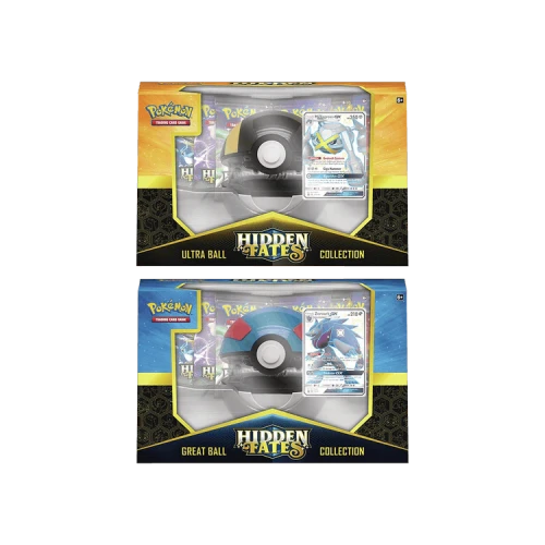 Pokémon Hidden Fates Poke Ball Collection (Set of 2)