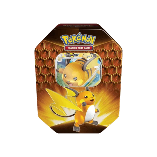 Pokémon Hidden Fates Tin 'Raichu GX'
