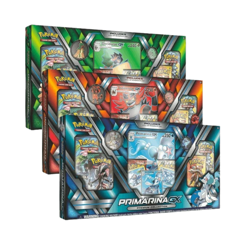 Pokémon Premium Collection (Set of 3) 'Decidueye GX, Primarina GX, & Incineroar GX'